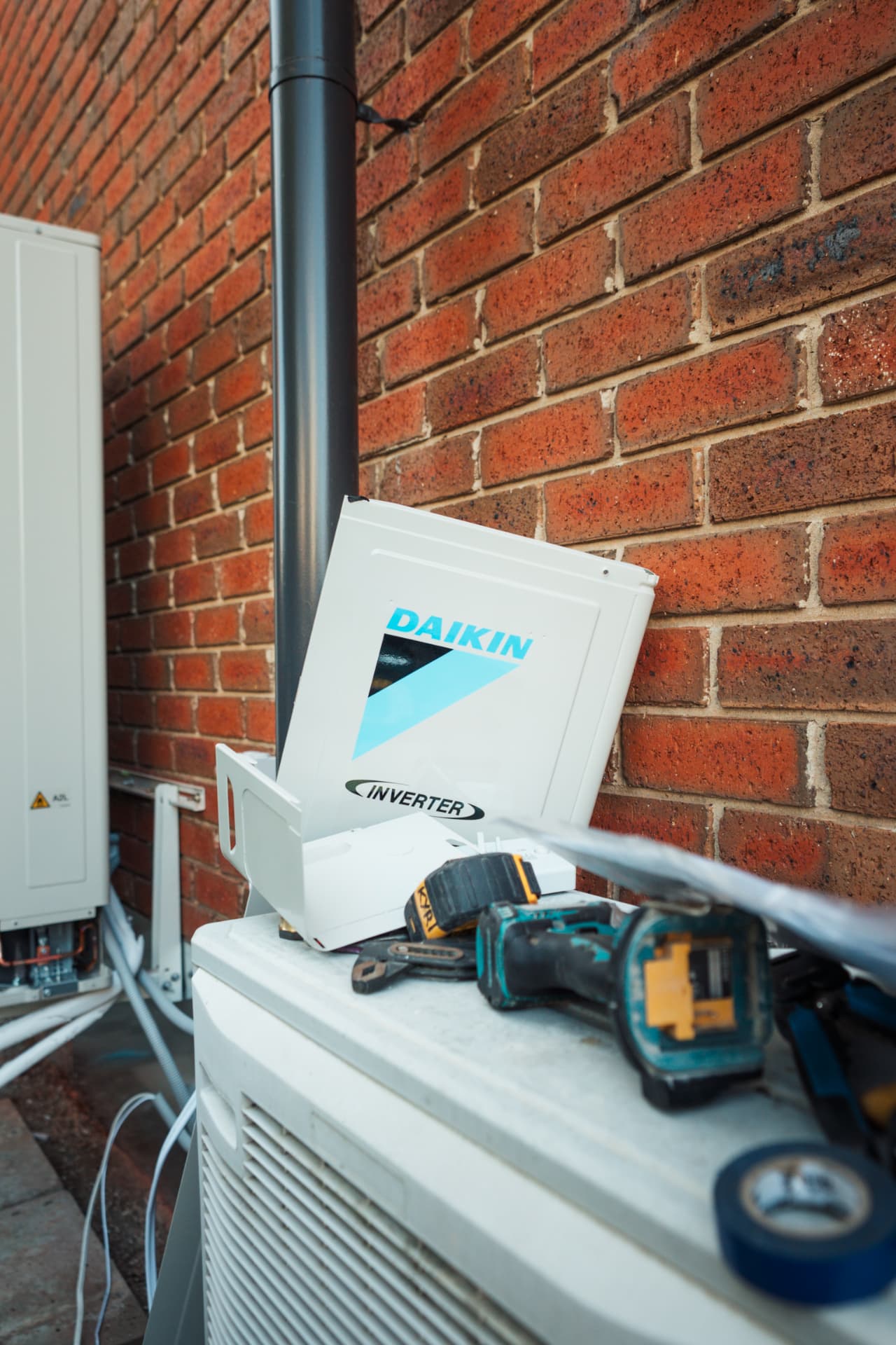 Daikin air conditioning equipment on a OneWorld EcoSolutions installation